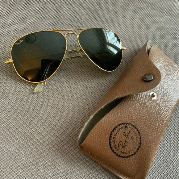 Vintage 1990s Ray Ban Aviator (Unisex) Sunglasses - Picture 8 of 8